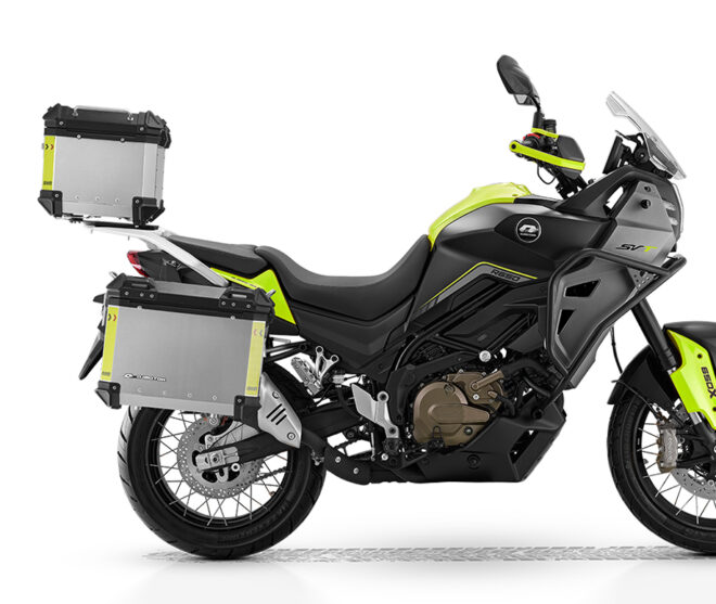 Motorcycle side case Panniers Side Boxes Aluminum